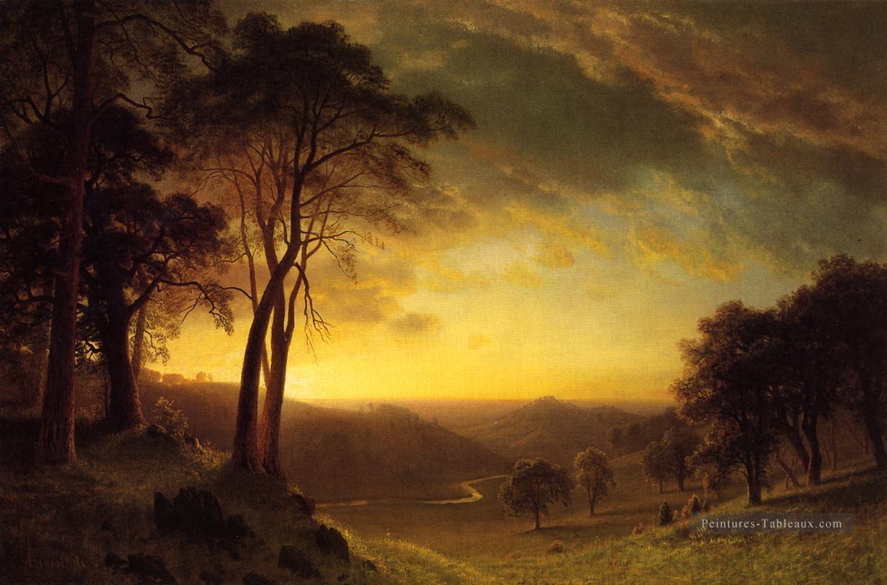 Vallée de la rivière Sacramento Albert Bierstadt Peintures à l'huile